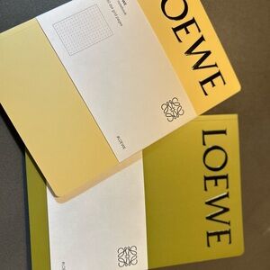 Loewe Yellow and White Home Design Notebook